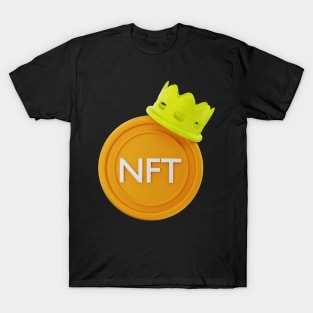 3D Nft King T-Shirt